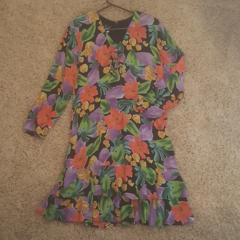 Carole Little floral dress